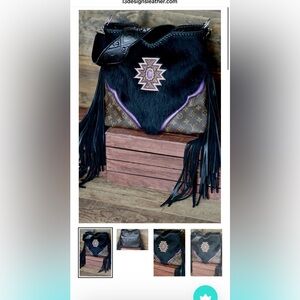 Boutique L V Custom Purse w/Tail Charm